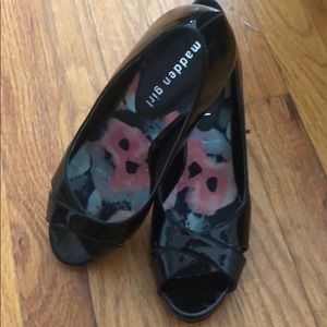 Black Madden Girl Heels